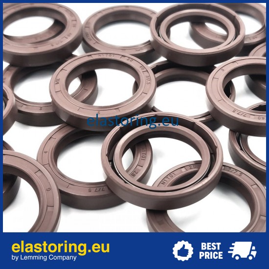 Pressure Oil Seal 28x40x7/7,5 N1T01 FPM [BABSL]